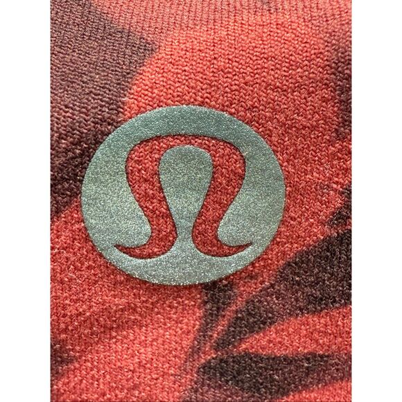 Lululemon Align Cropped Tank Top In Spray Leaf Fireside Red Multi Size 2 - Picture 7 of 11